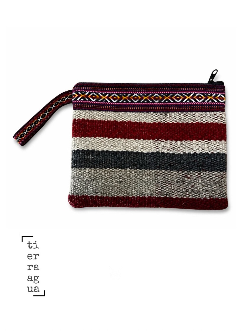 Peruvian Handwoven Wristley Pouch Clutch Purse